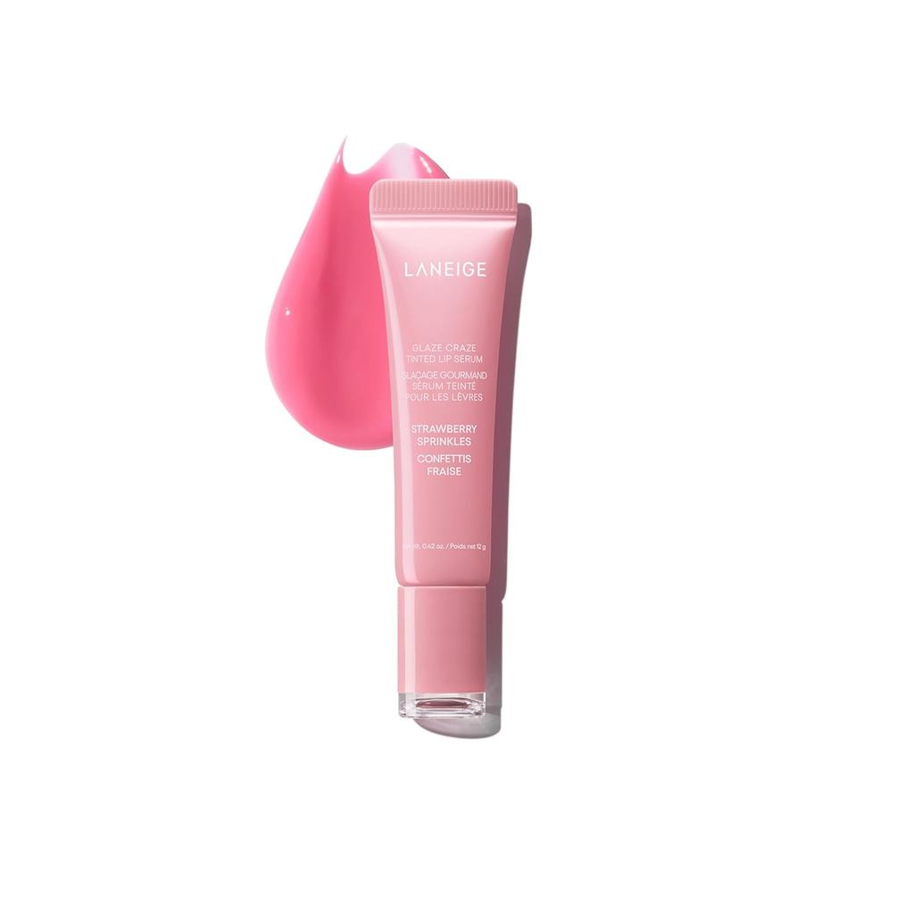 Laneige-Lip Glaze Craze: Moisturizing Lip Glaze, Rich in Lip-enriching Peptide ส่วนผสม, Make Lip Glo