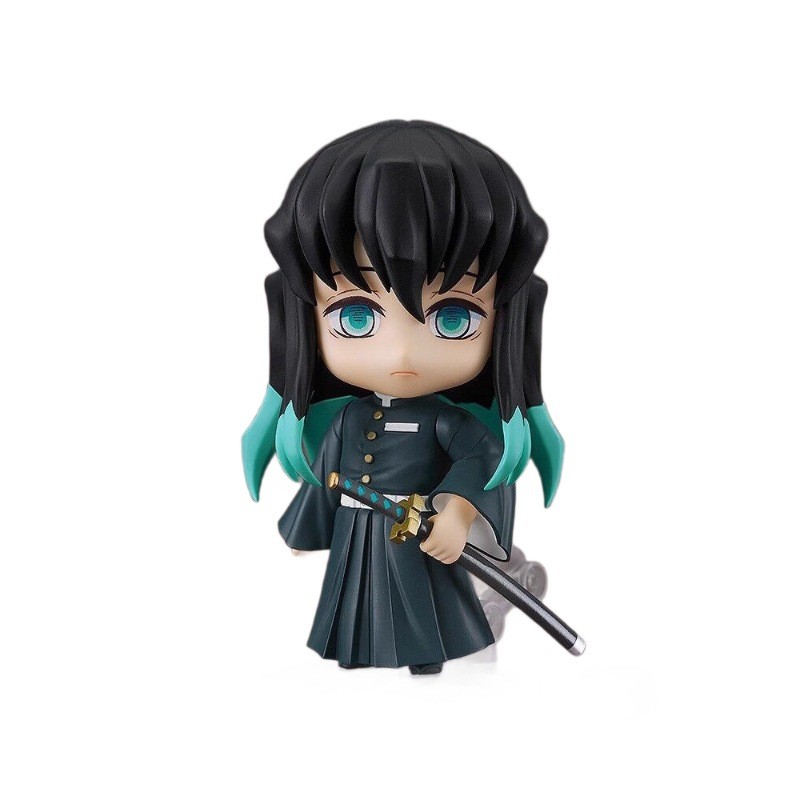 Anime Demon Slayer รูป Muichiro Tokito 2218 Nendoroid Chibi Action Figure Mist Hashira เดสก์ท็อปรูปป