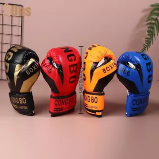 Ons Kids นวมชกมวย 6 oz หนังPU ระบายอากาศ สำหรับการฝึกซ้อม