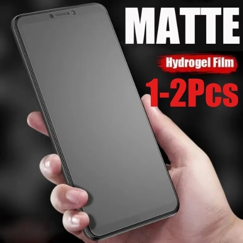 1-2 ชิ้น Matte Soft Hydrogel ฟิล์มสําหรับ Realme X X2 X3 X50 X9 X50m XT Pro Player Ultra SuperZoom Max Anti scratch Anti Spy ความเป็นส่วนตัวและหน้าจอ HD Protector Anti Blue Light ฟิล์ม