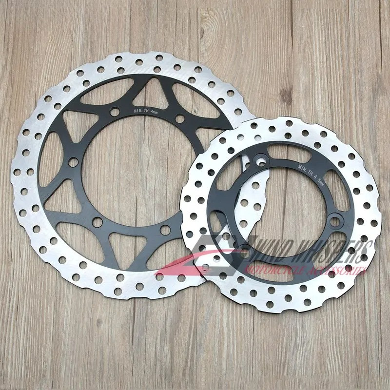 290/220 มม.ด้านหน้าด้านหลังเบรคโรเตอร์สําหรับ Kawasaki EX250 EX 250 K8F/K9F/KAF/KBF/KBFA/KCF Ninja 2