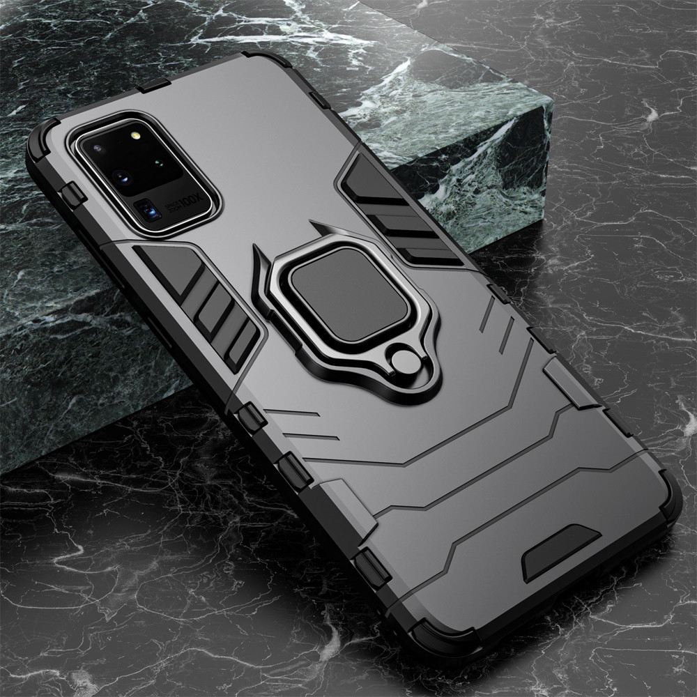 CASE SAMSUNG S20 / S20 FE / S20 PLUS / S20 ULTRA IRING CASE ROBOT ARMOR STANDING PHONE