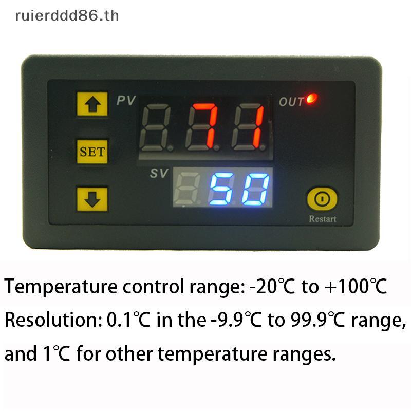 XXHZ W3230 โมดูลสวิตช์ควบคุมอุณหภูมิความแม่นยําสูง 12V [TH]