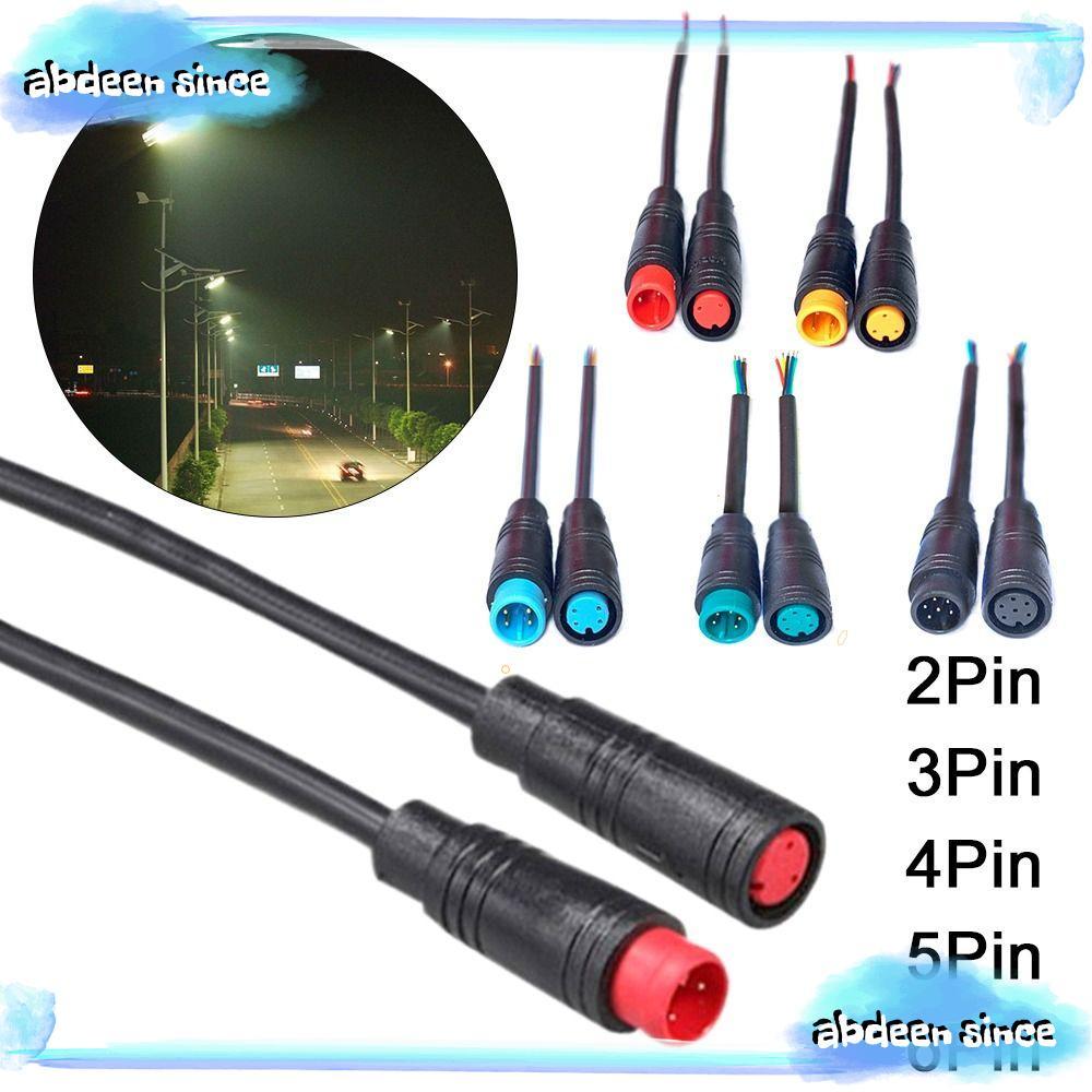 ABDEENSINCE ขั้วต่อฐาน M8 สายเคเบิลเสริมสําหรับ Ebike Bafang Display Pin