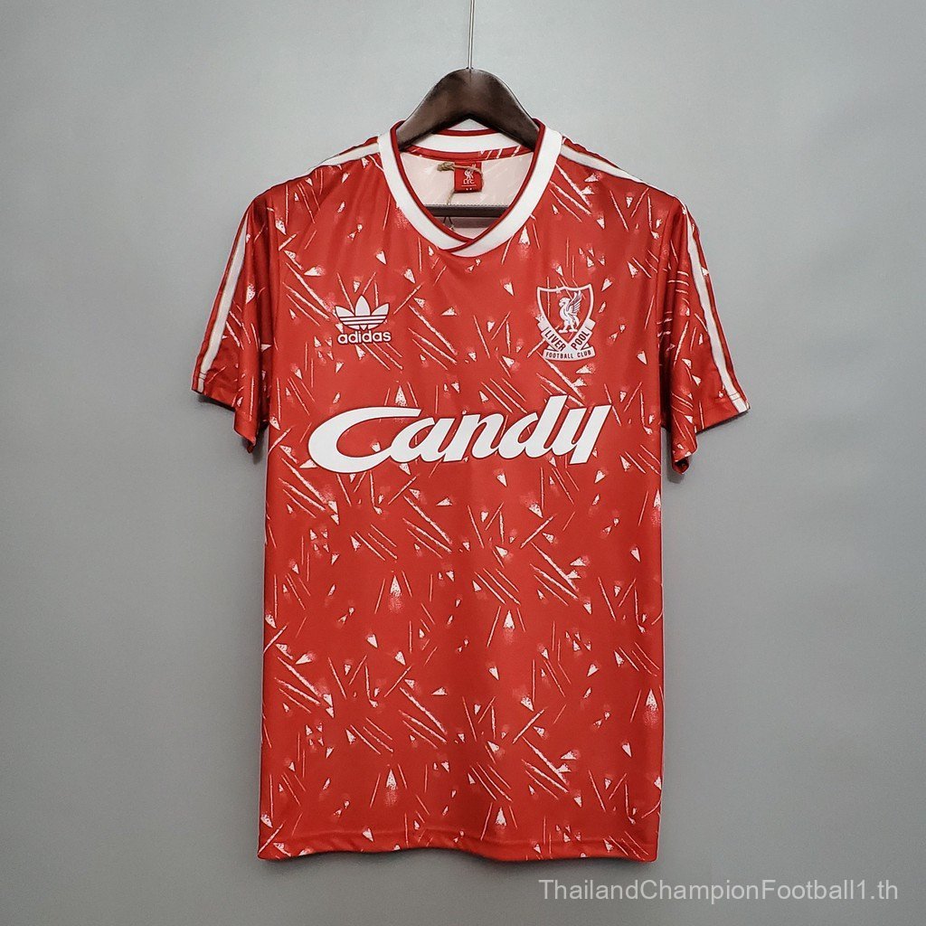 Retro SSS+Retro Jersey 89-91 Liverpool Home Football XTJL EBAU
