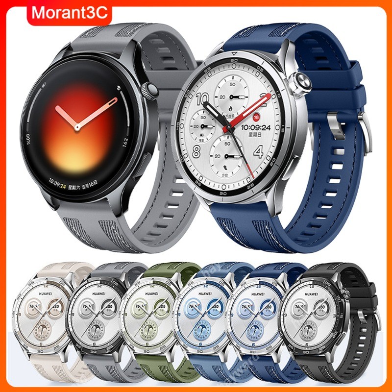 22 มม.สําหรับ Xiaomi นาฬิกา 5/S5/S4 47 มม.สานสําหรับ Xiaomi นาฬิกา S3/S2/S1, Redmi นาฬิกา 5Active/5 Lite สายรัดข้อมือซิลิโคน