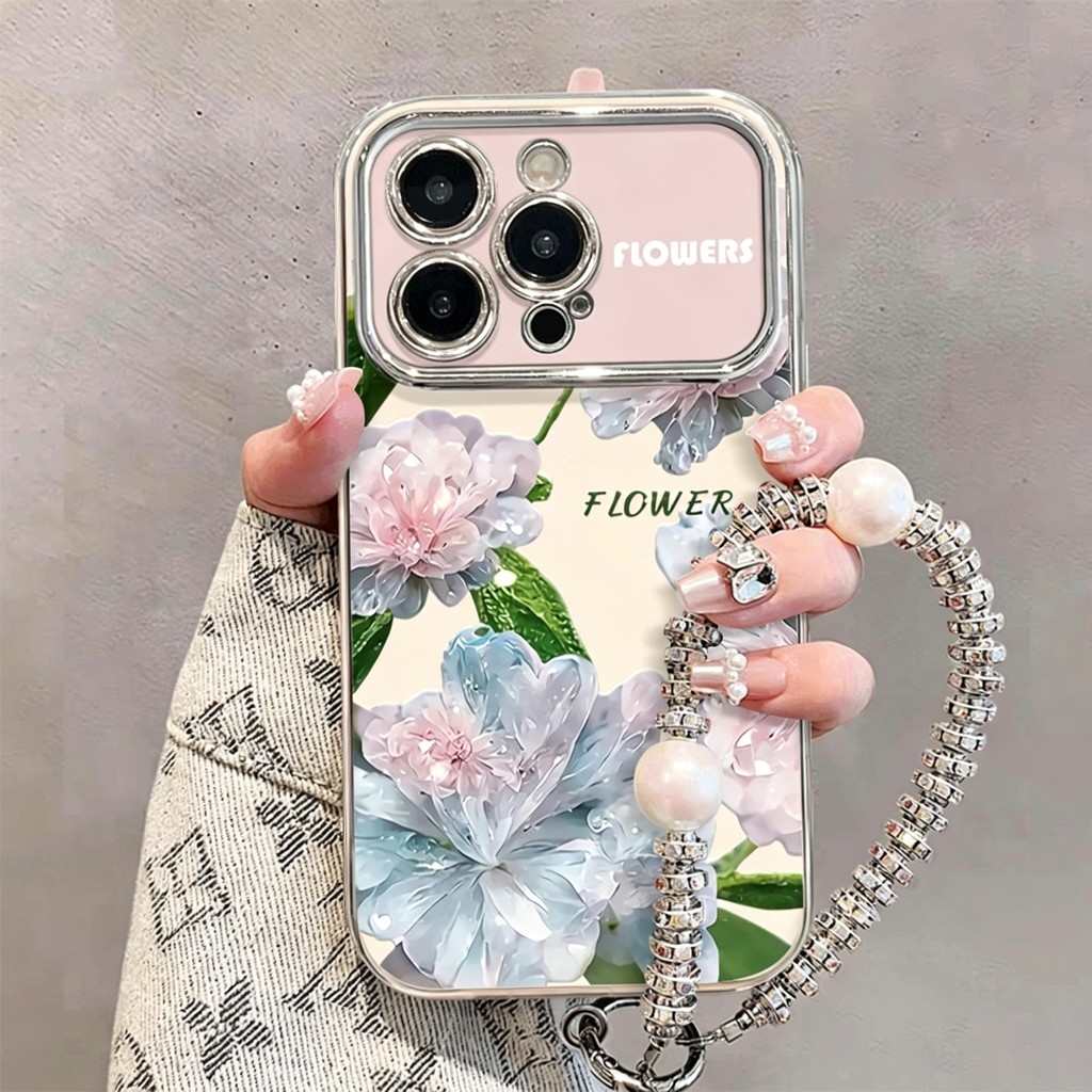 HP [เคส+สร้อยข้อมือ] เคสOppo A12 A5SA74A95A78A58A1A9 A38A3SA5A12EA33A54 A31 A55 A16K A17 A93A94 A77 
