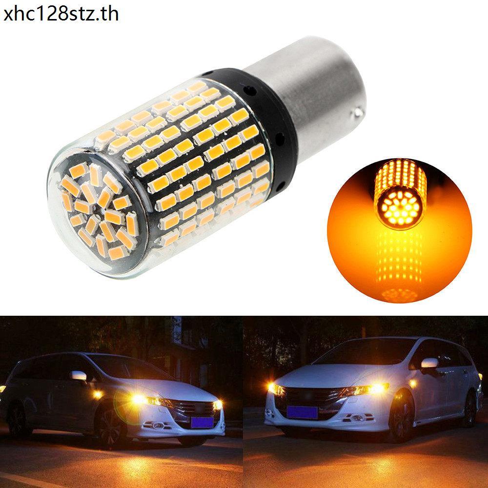 รถ LED ดัดแปลง PY21W ไฟเลี้ยวสีเหลือง