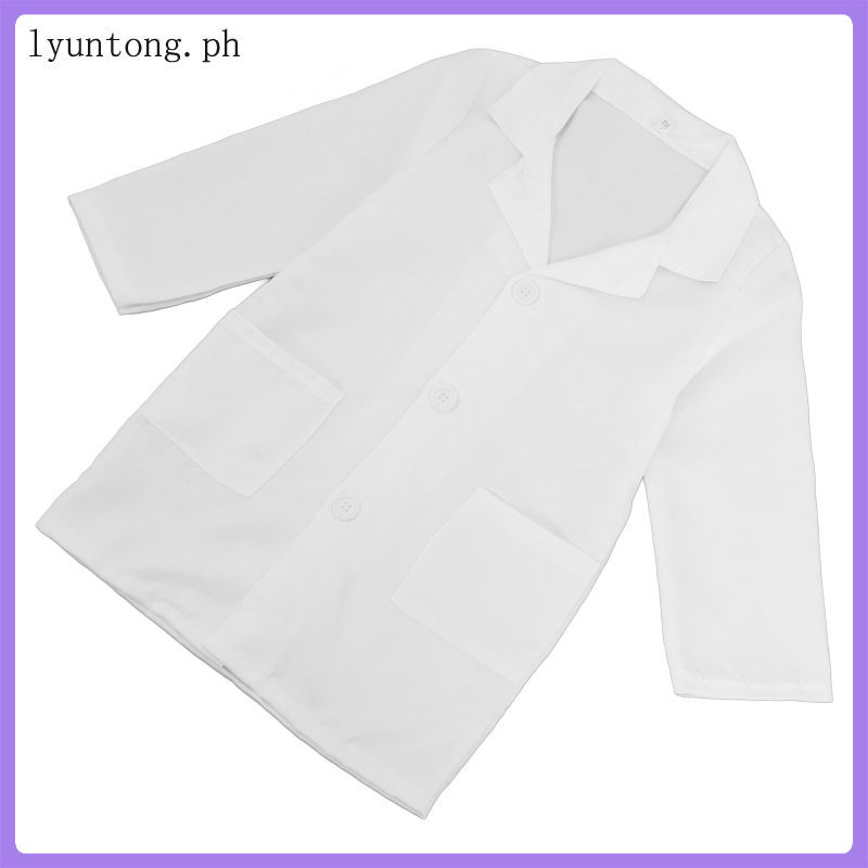Kids Lab Coats Professional Childs White Doctor and Nurse Clothes ชุดสูทเด็ก