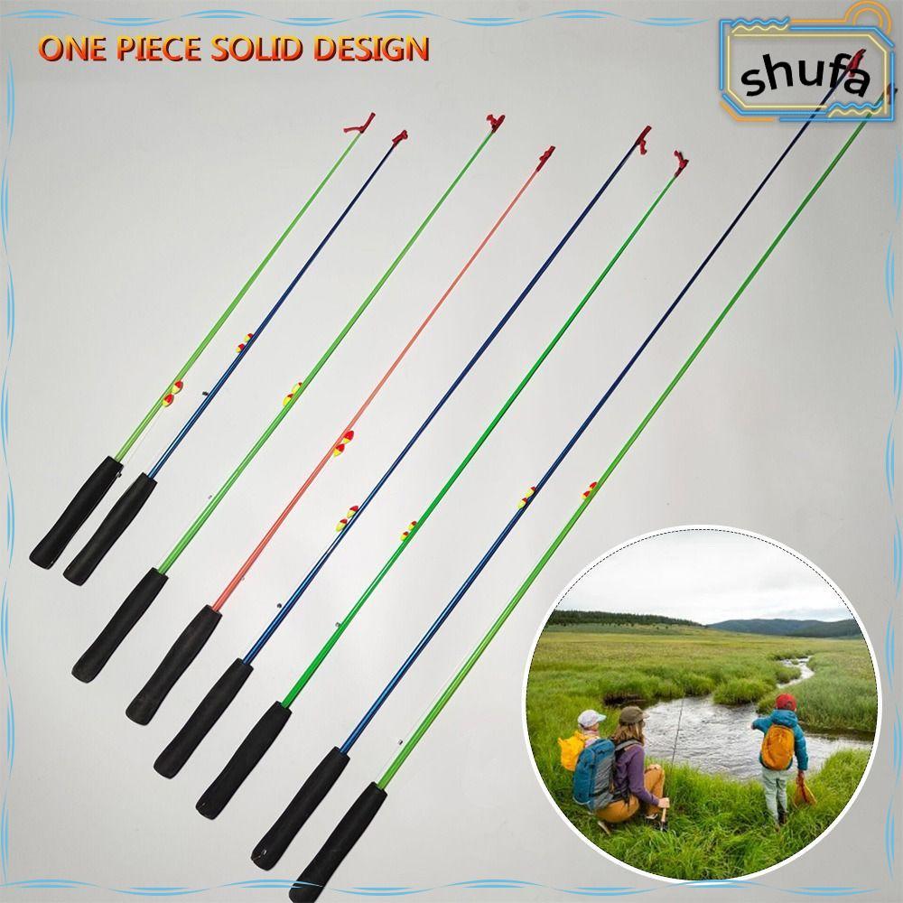 SHUFA ชุดเบ็ดตกปลา, คันเบ็ดหล่อเบ็ดตกปลาครบชุด, เด็กแก้ว Fibre Telescopic Carbon Fibre Feeder Rod Co