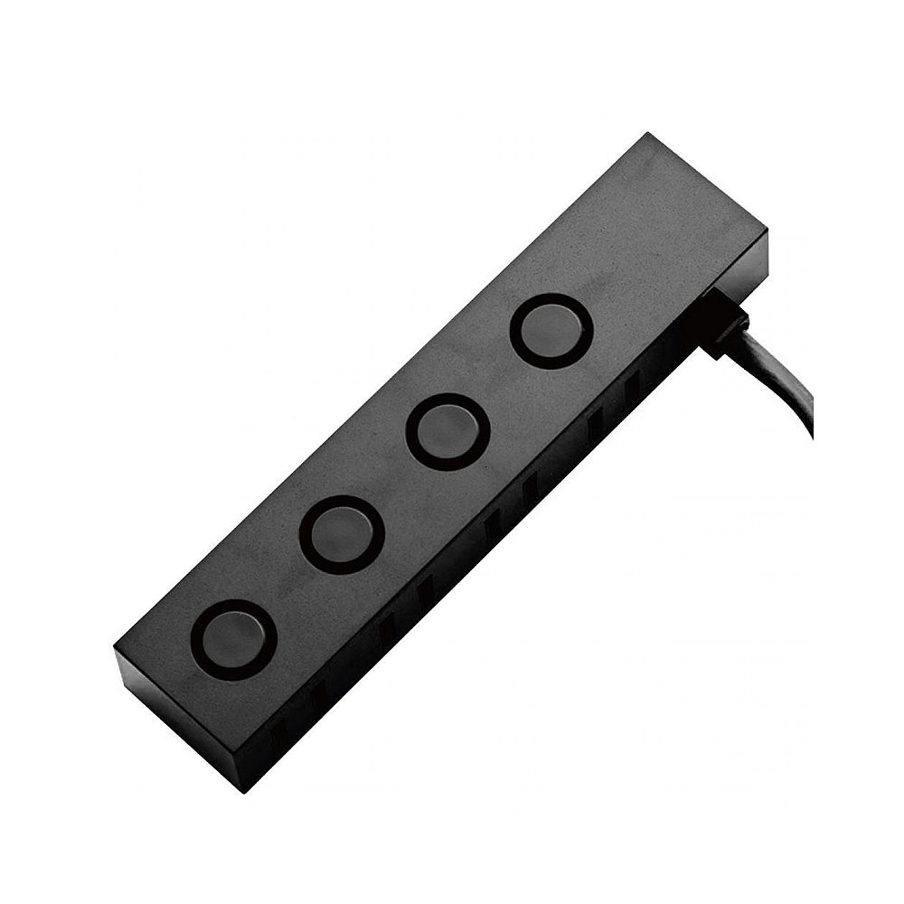 Japan Direct Mail ELECOM ELECOM Simple un modo with Lock Power Strip 4 Holes 2m สีดํา