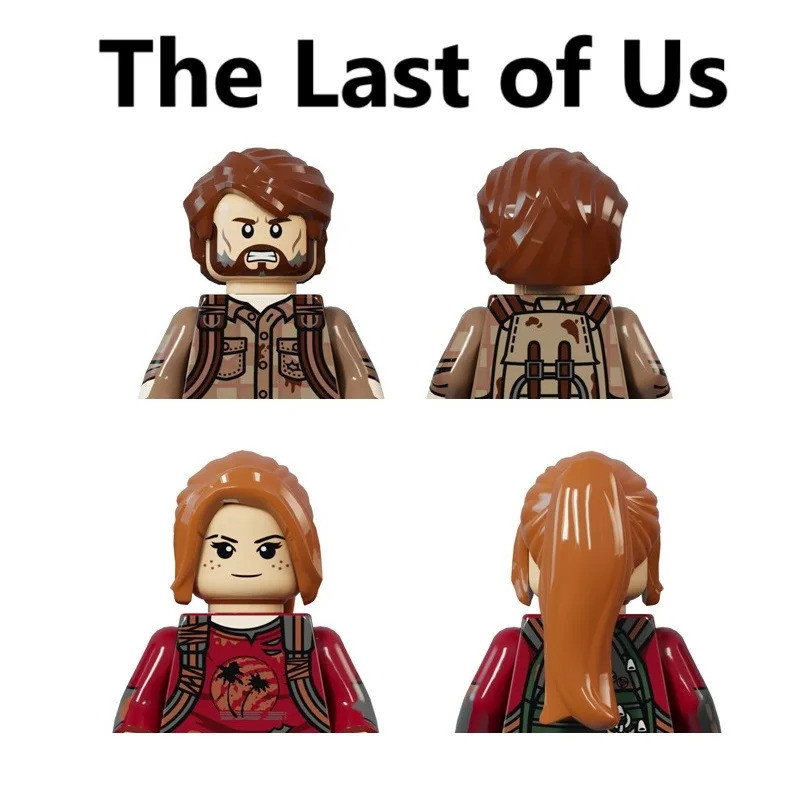 2025 ใหม่ Joel Ellie The Last Of Us Building Blocks Mini Action Figure ของเล่น