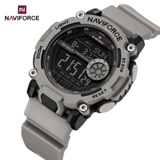 นาวีฟอร์ซ NF7133 ผู้ชายนาฬิกาดิจิตอลมัลติฟังก์ชั่กีฬากันน้ํา…