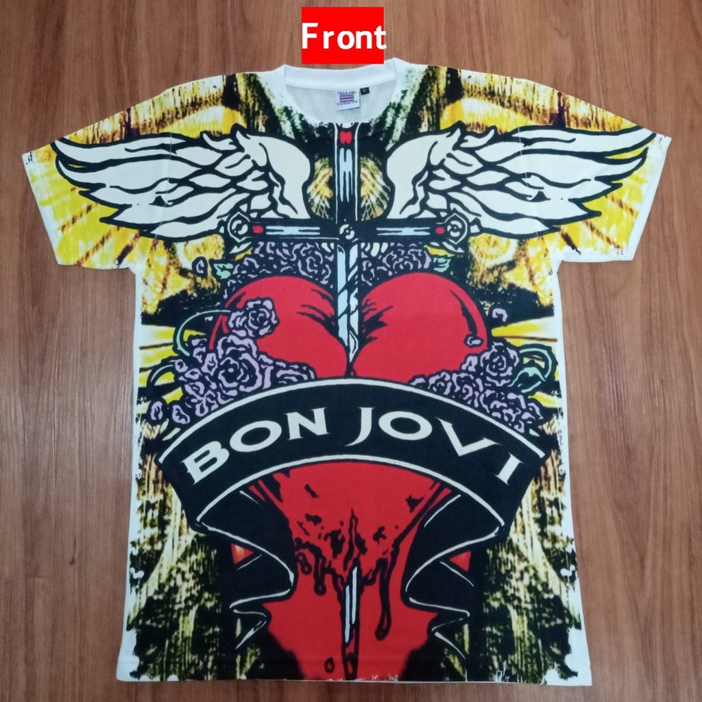 เสื้อยืด Bon Jovi***