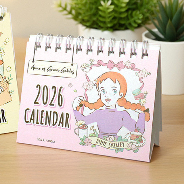 Anne of Green Gables 2026 Mini Calendar_Horizontal