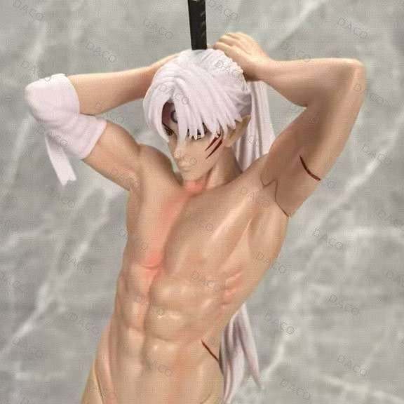 Uniqlo Nude ชายรุ่นกล้ามเนื้อ Macho รุ่นผู้ใหญ่รูปตุ๊กตา Inuyasha ชาย Shame กล้ามเนื้อชายฆ่า Pill Handmade Bird GK รูปปั้นตกแต่ง N6