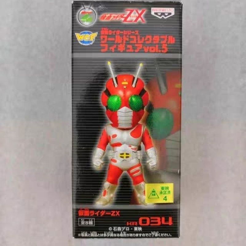 【พร้อมส่ง】wcf kamen rider action figureของแท้เวอร์ชั่นญี่ปุ่น wcf Kamen Rider zx Showa Kamen Rider ย