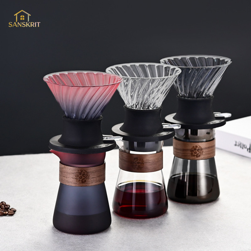 ชุด Clever Dripper ถ้วยกาแฟหยดอัจฉริยะ แบบแช่+กรอง อุปกรณ์ทำกาแฟที่บ้าน พร้อมเหยือก