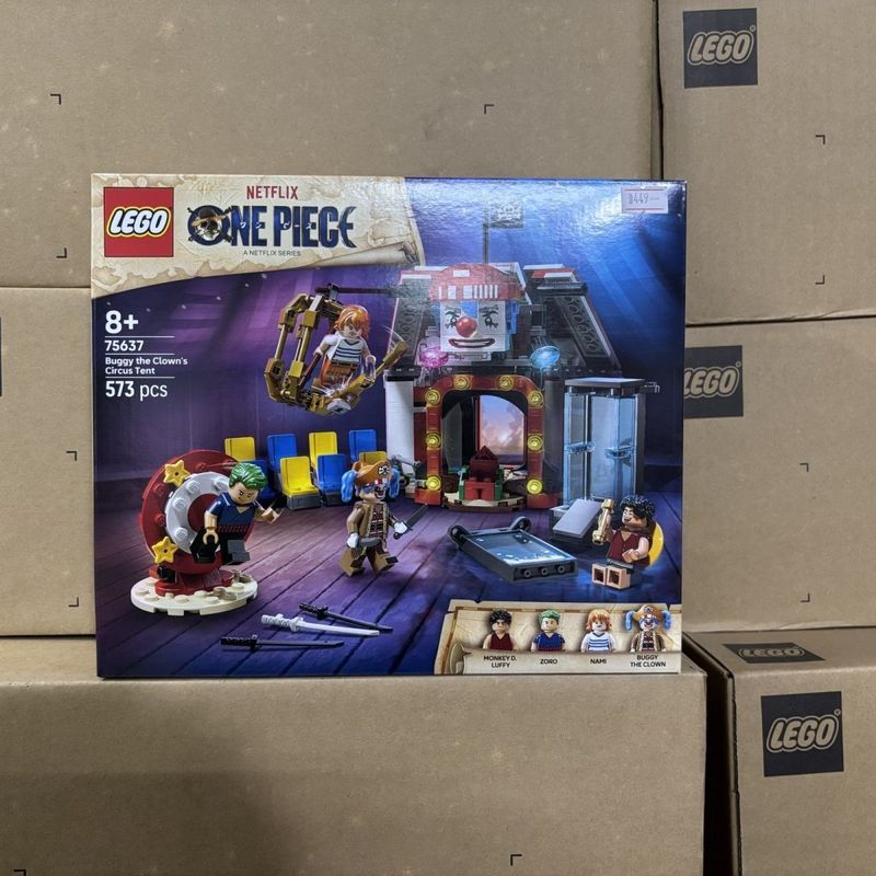 LEGO LEGO One Piece Series 75637 Joker Buckys Circus ผู้ชายผู้หญิงของเล่นบล็อกตัวต่อเพื่อการศึกษา