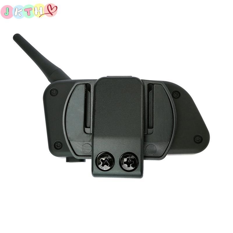 JKTH V6 คลิปวงเล็บโลหะสําหรับ Vnetphone V6 V4 รถจักรยานยนต์ BT Interphone ชุดหูฟังหมวกกันน็อค Inte V
