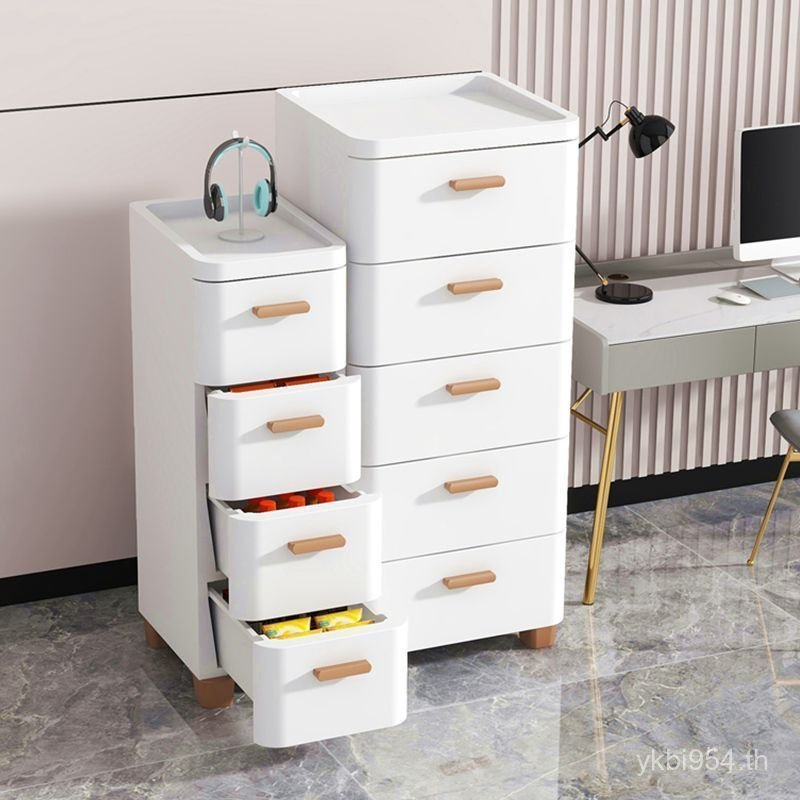 โต๊ะข้างเตียงขนมขบเคี้ยวลิ้นชัก Locker Multi-Layer Storage ในครัวเรือนห้องน้ํา Locker มัลติฟังก์ชั่ต