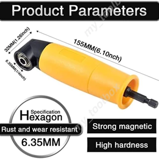 ✅พร้อมส่ง🔥หัวต่อสว่าน 90° Drill Adapter หัวต่อไขควง สว่าน ข้องอ หัวแม่เหล็ก แกนหกเหลี่ยม ใช้งานสะดวก