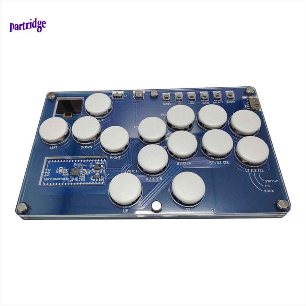 14Key Joystick คีย์บอร์ด Stick // Switch/Steam Controller Fight Sticks อุปกรณ์เสริม B