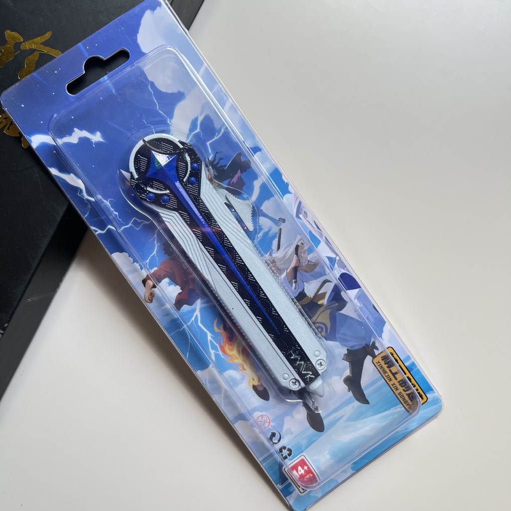 Delta Game Merchanded Pity มีดพับ Polaris ชุด Ocean Tears Alloy Africa Heart Unblade [จัดส่งฟรี]