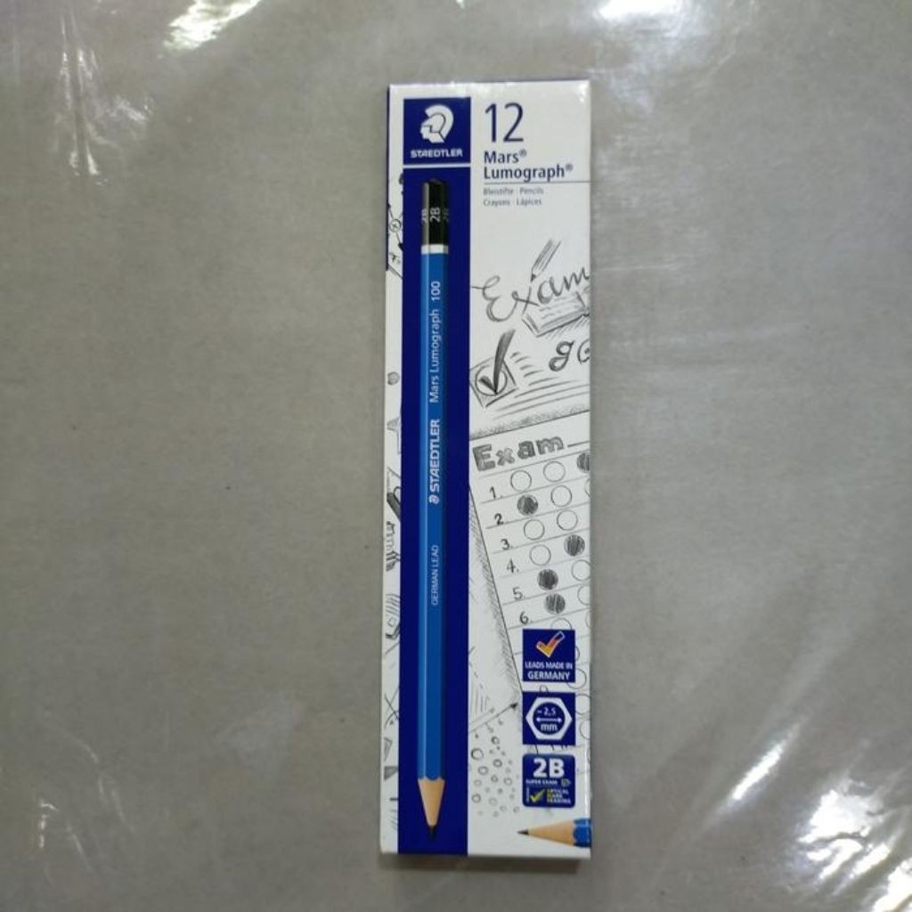 STAEDLER 2B คอมพิวเตอร์ EXAM PENCIL 1 PACK CONTAINS 12 ชิ้น