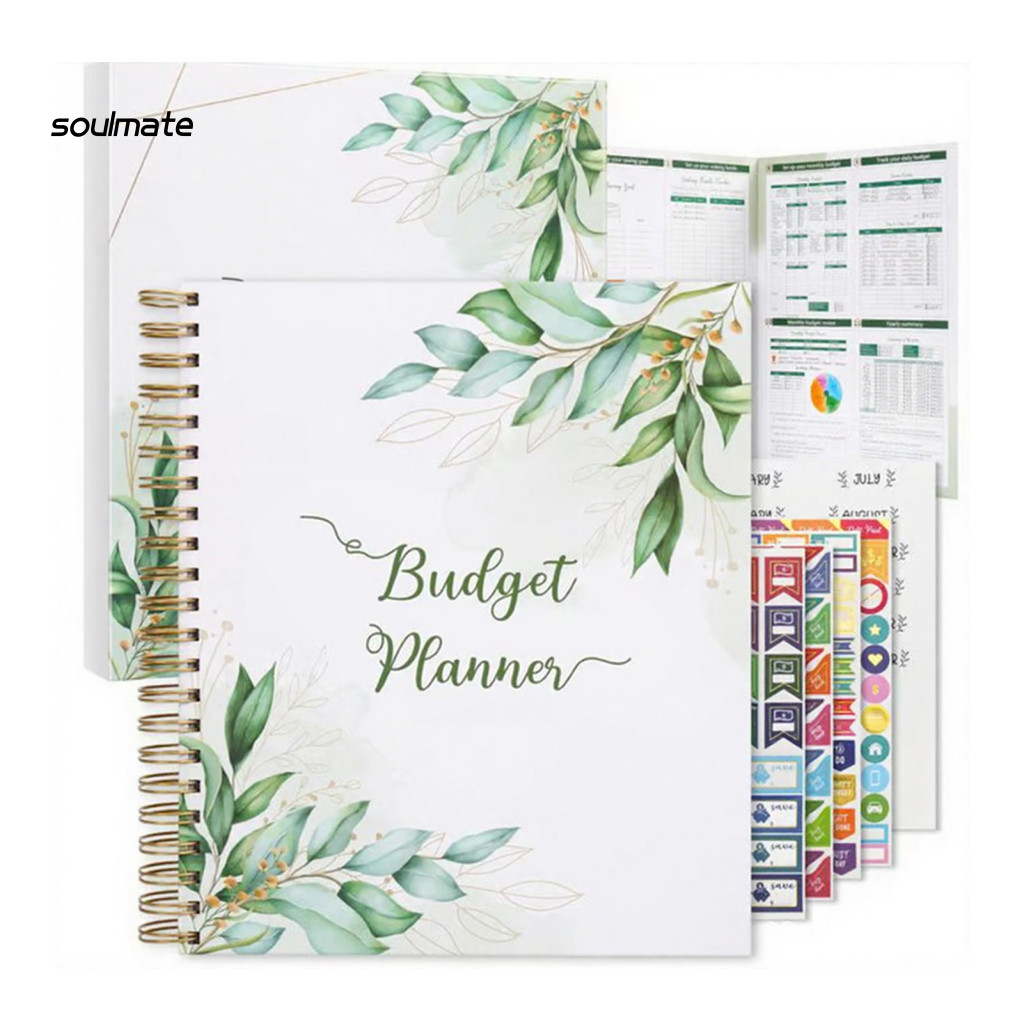 โซลเมท|  Budget Book Planner รายเดือน Expense Log Bill Organizer Budget Planner สําหรับเอเชียตะวันออ