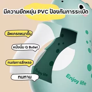 COD ตุ๊กตาล้มลุก ของเล่นเป่าลมสำหรับเด็ก 65/32cm รูปสัตว์ ล้มลุกเป่าลม วัสดุ PVC ของเล่นเด็ก