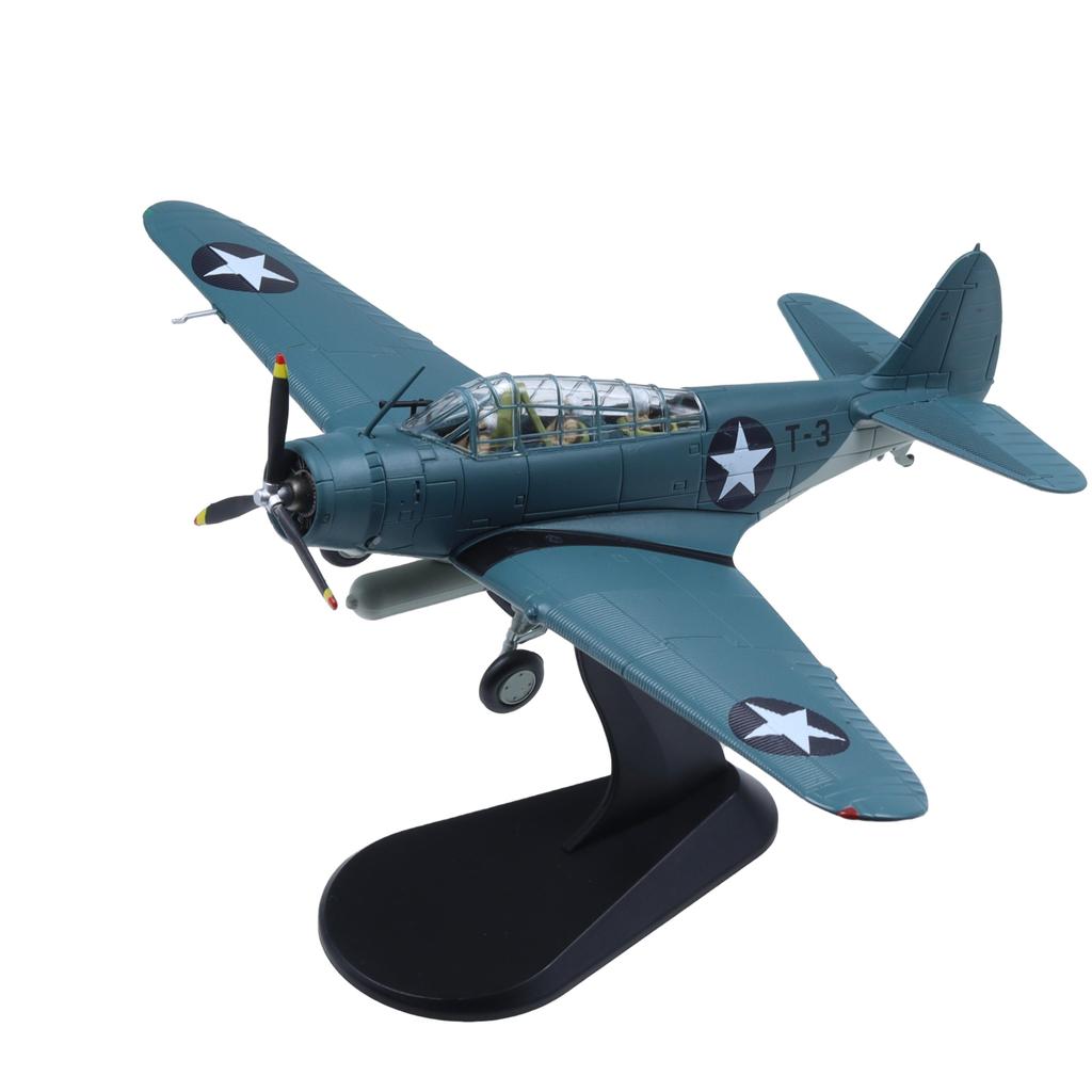 1/72 TBD Devastator US กองทัพเรือสงครามโลกครั้งที่สองเครื่องบินรบรุ่นหล่อโลหะเครื่องบินทหารแสดงเครื่