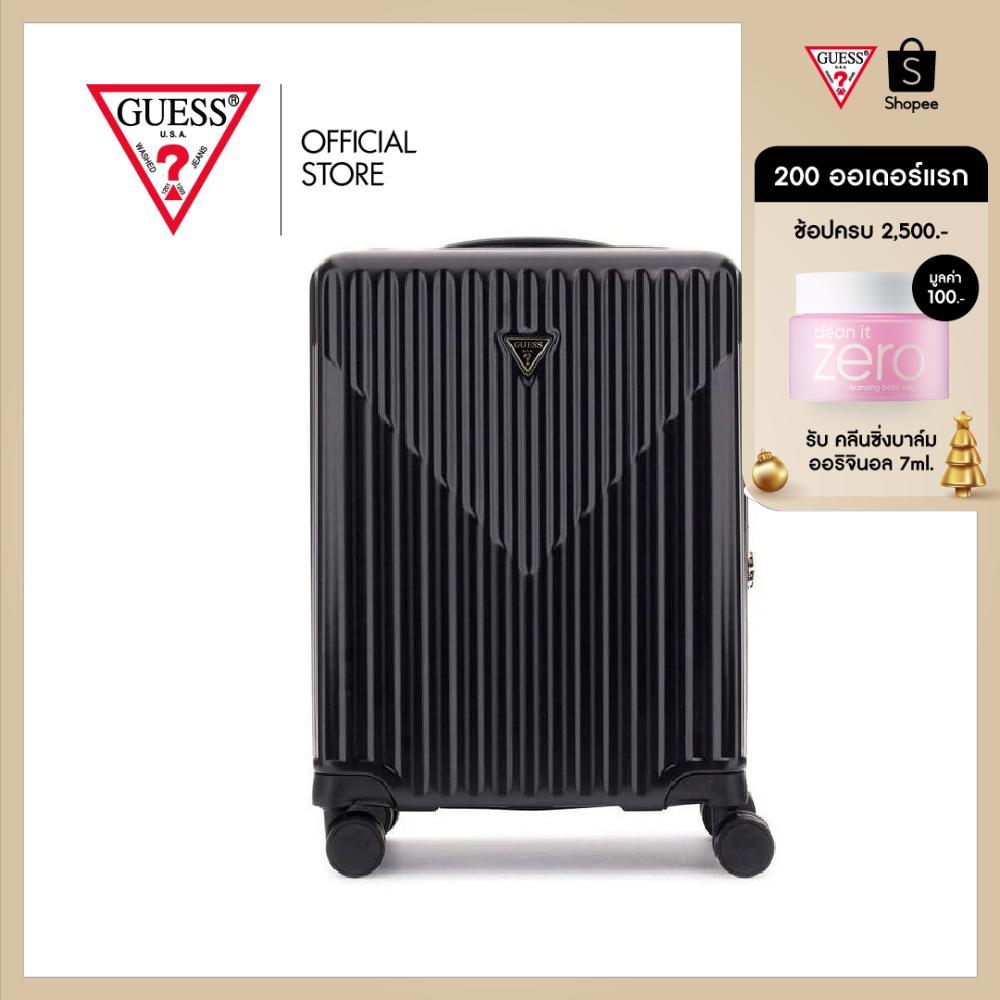 GUESS กระเป๋าเดินทาง CENTENNIAL 18 IN 8-WHEELER HN9675983 สีดำ