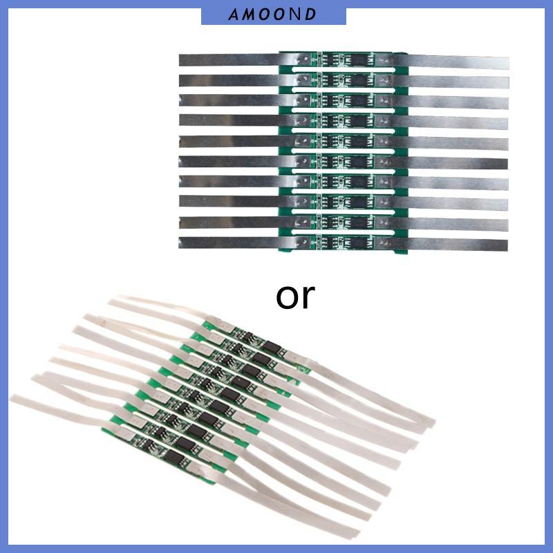 AMOOND 10pcs 3 7V 3A Li-ion Lithium 18650 Charger Over Charge สําหรับป้องกัน Bo