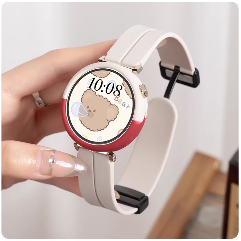 Magnetic Strap+Case Huawei Watch GT 6 สาย / Huawei Watch GT 5 / Huawei Watch GT 4 สาย / เคส Huawei G