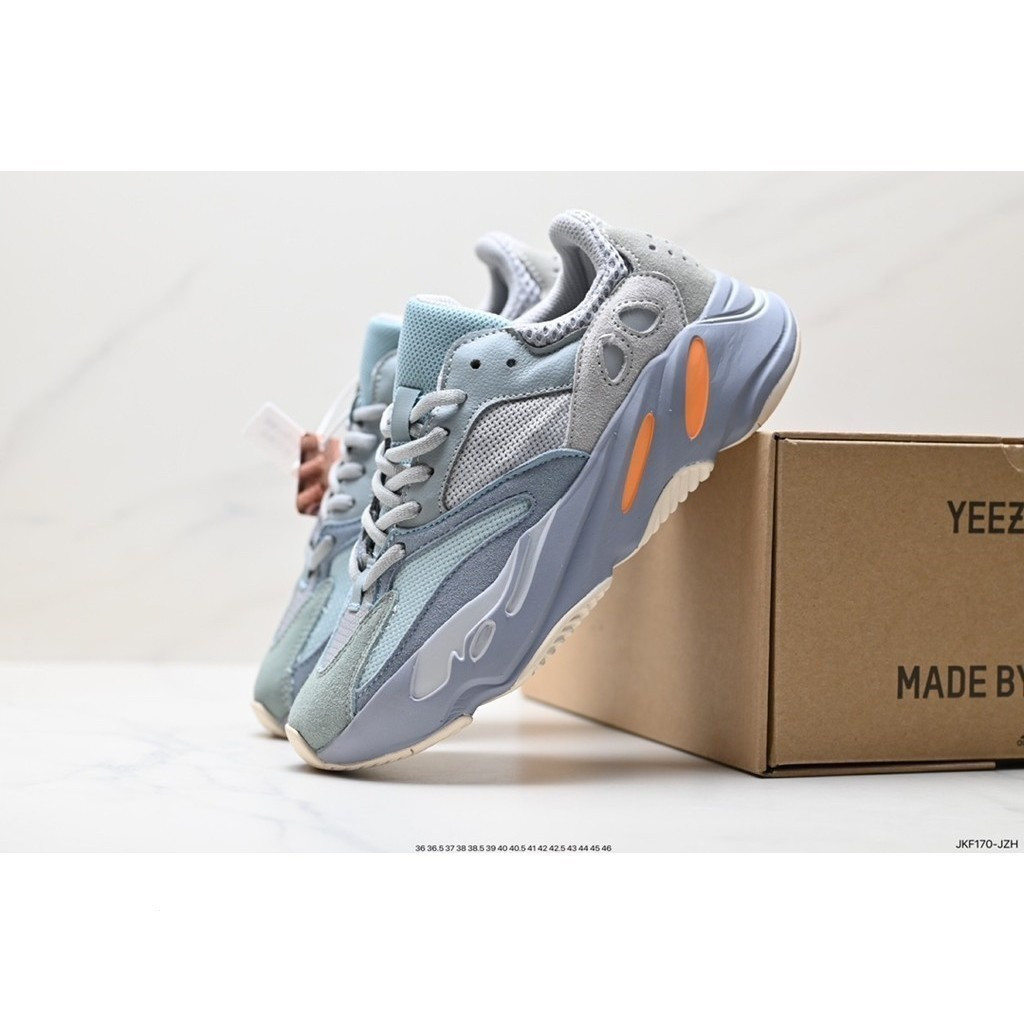 YEEZY 700V2 Static Coconut 700 รองเท้าพ่อ Retro รุ่นที่สอง