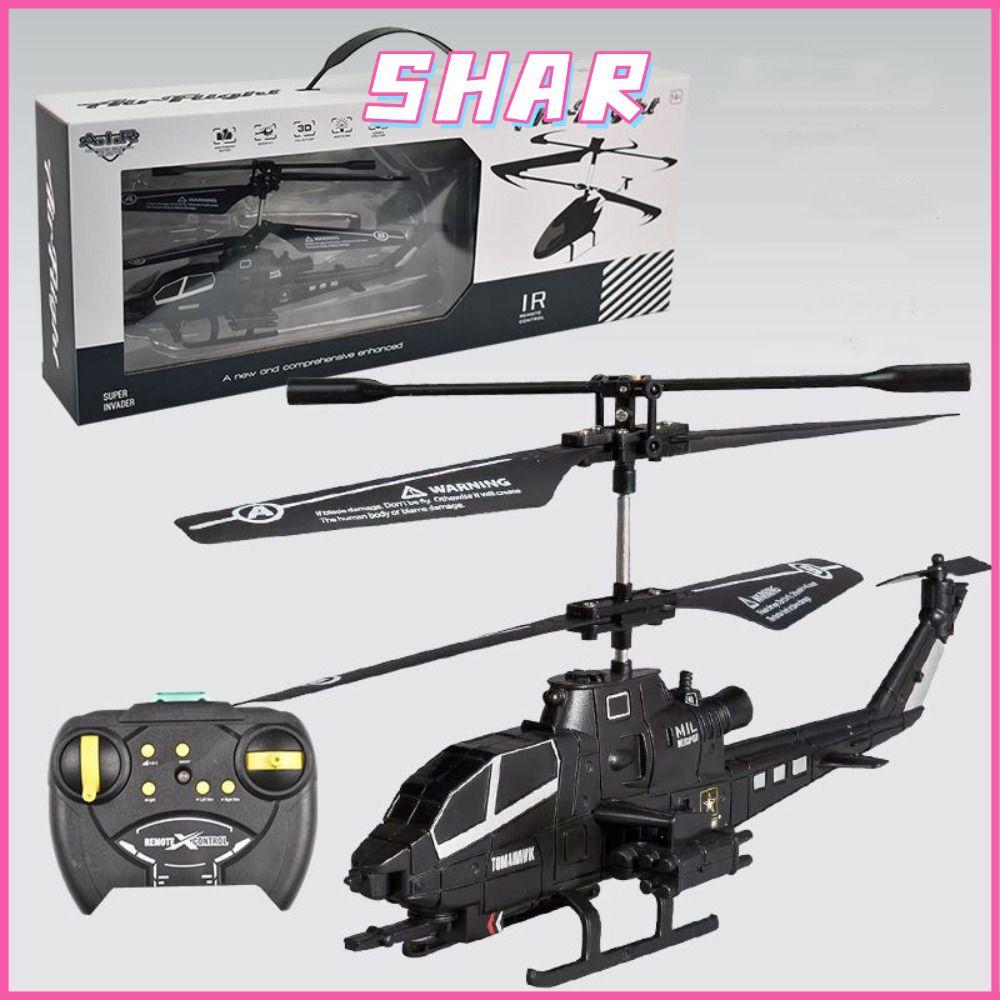 SHAR RC เฮลิคอปเตอร์, 2.5 ช่องสีขาวสีเหลืองสีดํารีโมทคอนโทรลเครื่องบิน,งานอดิเรกชาร์จพลาสติก USB ชาร