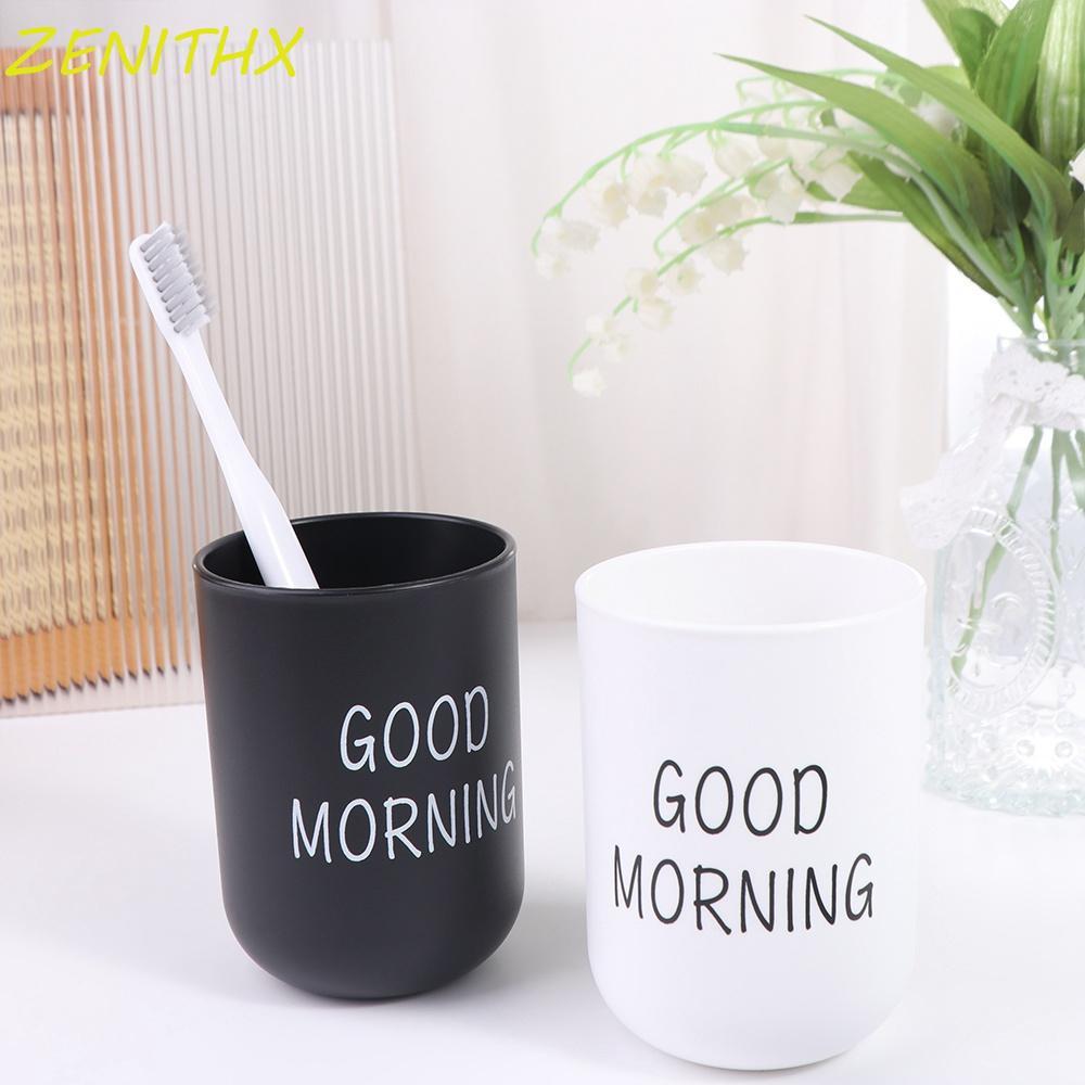 ZENITHX ถ้วยซักผ้า Travel Storage Organizer ถ้วยแบบพกพาถ้วยชาห้องครัวสําหรับเครื่องดื่มทนความร้อน Dr