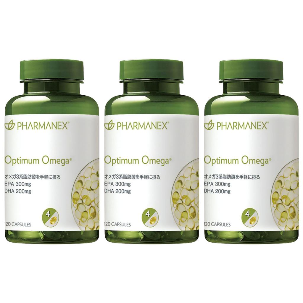 Nu Skin | Optimum Omega | 120 capsules x 3 (approximately 90 days supply) | Supplement | Contains om