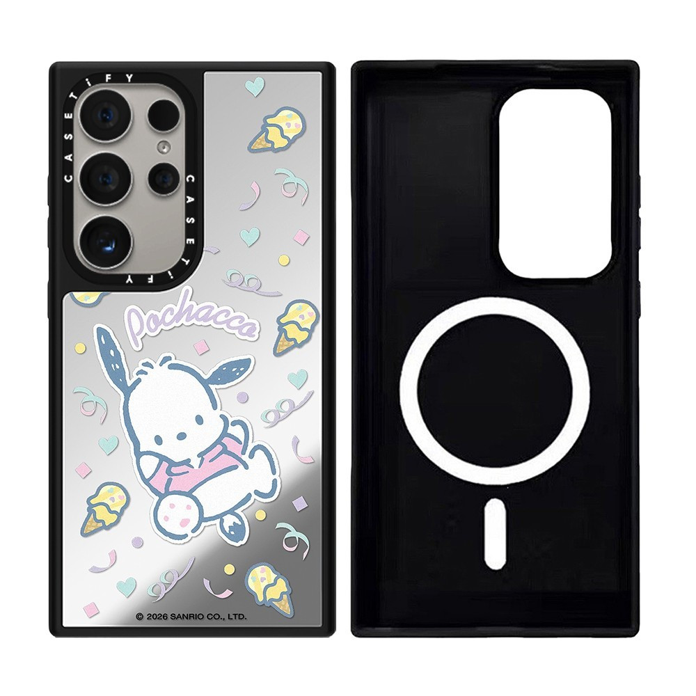 แม่เหล็กน่ารักครอบครัวกระจกสําหรับ Samsung Galaxy S25 24 23 UItra S25 24 Plus กันกระแทกป้องกันปลอก - รูปที่ 7