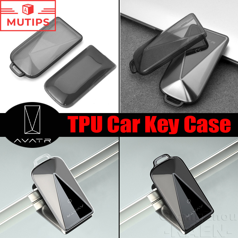 AVATR 11 Soft TPU Car Key Case พวงกุญแจ กุญแจ โปร่งใส เปลือกป้องกัน