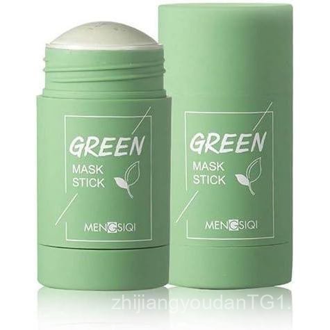 Clay Mask Pure Green Clay Mask ทําความสะอาดล้ําลึก Moisturizing Facial Removal Blackhead Green Tea M