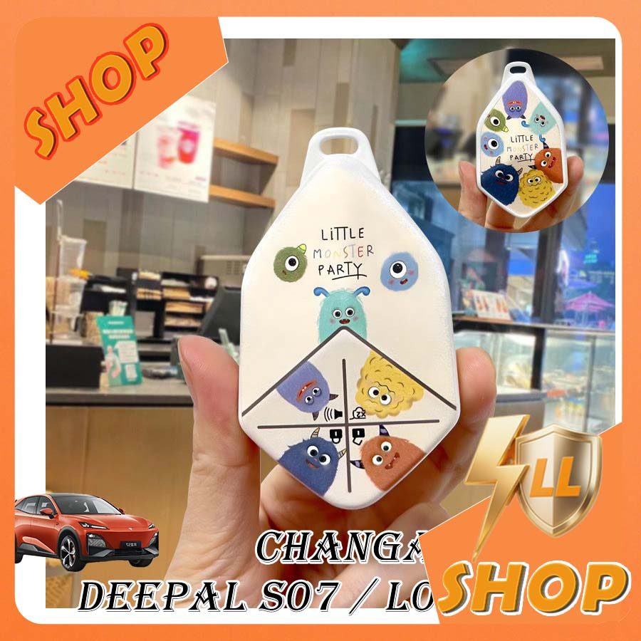 [READY]DEEPAL S07 Cartoon Key Case DEEPAL L07 Key chain DEEPAL S05 E07 SL03 Keychain Auto Parts Key 