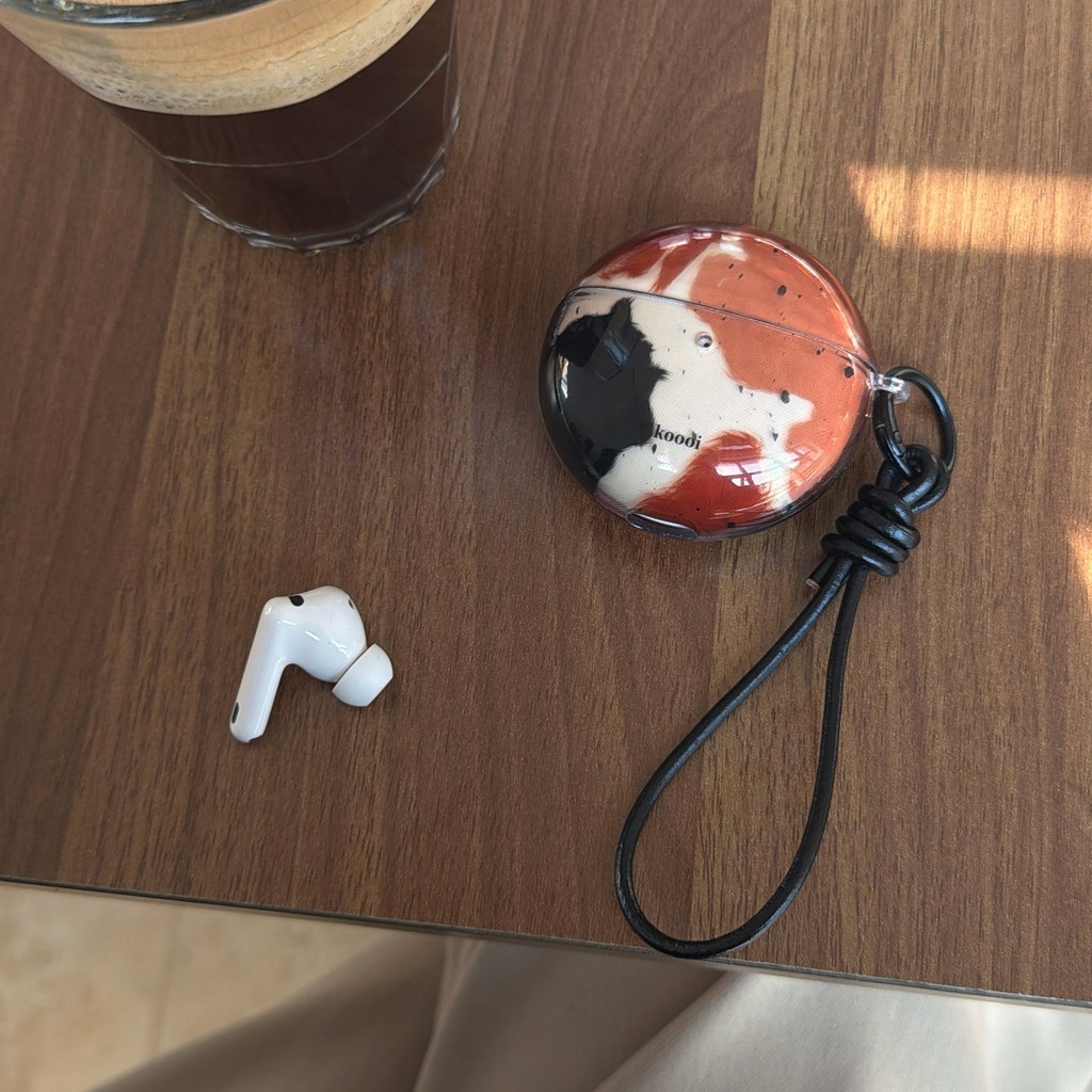 สําหรับ Huawei FreeClip FreeBuds SE2 SE3 5i 6i 7i FreeClip 2 หูฟังน่ารัก Contrast splash พร้อมโซ่ sa