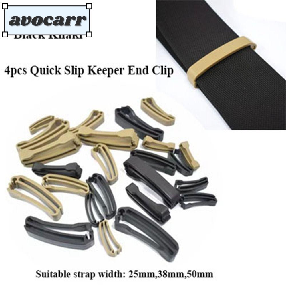 คลิปหนีบปลายเข็มขัด AVOCAR, หัวเข็มขัดสายรัด 2 สี, หัวเข็มขัดกระเป๋าเป้สะพายหลัง 3 ขนาดร้อน เครื่องมือกลางแจ้ง