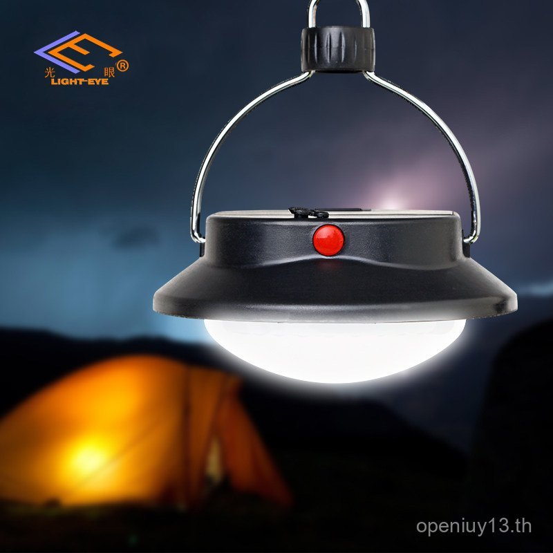 Light Eye เต็นท์กลางแจ้ง Camping Light Camping Light แขวน LED Camping Light 18650 ชาร์จ Light Stall 