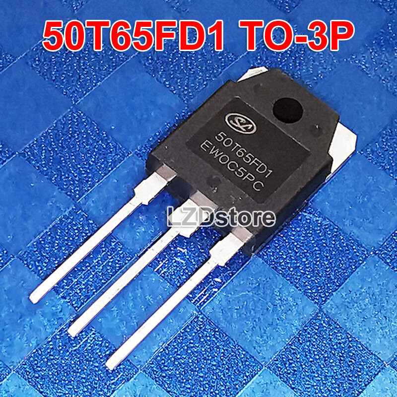 1 ชิ้น 50T65FD1 TO-3P SGT50T65FD1 SGT50T65FD1PN 50T65FDI TO3P 50T65 50A/650V IGBT ทรานซิสเตอร์ IC ให