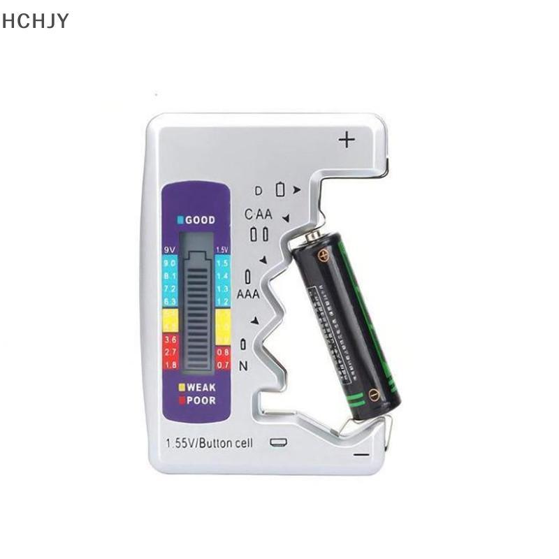 Hchjy เครื่องทดสอบความจุแบตเตอรี่อเนกประสงค์สำหรับ Li-Ion, AA, AAA, C, D, 9V เซลล์ th ราคา ถูกที่สุด ดีลบีเคเค แกลเลอรีภาพที่ 4