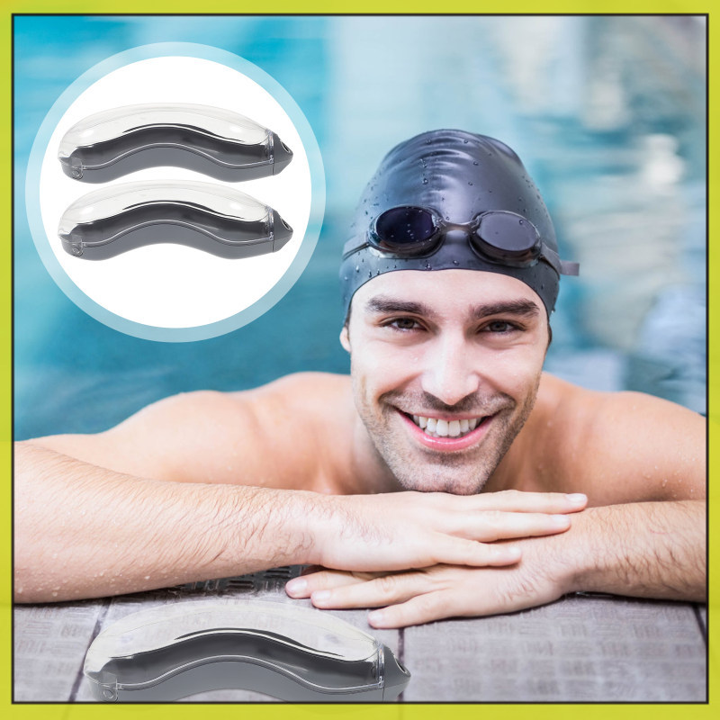 Goggle Case Kids Holder Goggles Glasses Cases Anti Fog Swimming 3 ชิ้น