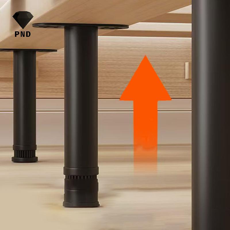 PND Telescopic ปรับคานเตียงสนับสนุนเฟอร์นิเจอร์ขาโหลดแบริ่งลื่นฐานลดเสียงรบกวนสําหรับโซฟา,โครงเตียง,ตาราง raoog